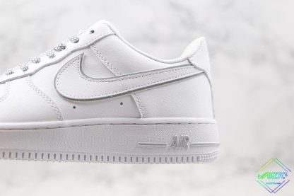 Kith x Nike Air Force 1 Low White swoosh
