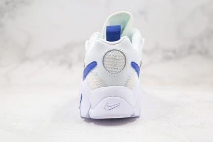 Nike Air Barrage Low Aqua White Blue heel