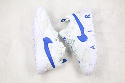 Nike Air Barrage Low Aqua White Blue panels