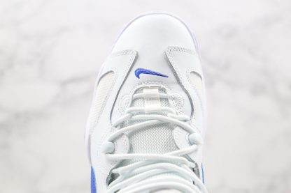 Nike Air Barrage Low Aqua White Blue upper