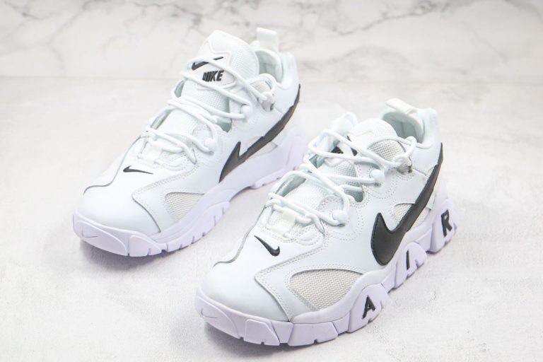 nike air barrage all white