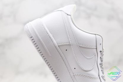 Nike Air Force 1 07 Reflect White lateral swoosh