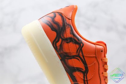 Nike Air Force 1 Skeleton Brilliant Orange bone