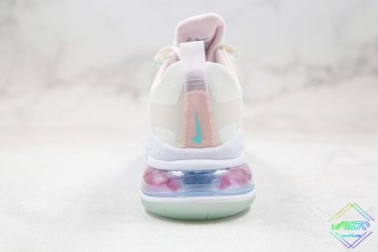 Nike Air Max 270 React SE Bleached Aqua heel