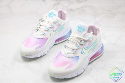 Nike Air Max 270 React SE Bleached Aqua shoes