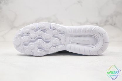 Nike Air Max 270 React White Grey bottom