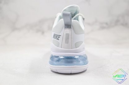 Nike Air Max 270 React White Grey heel