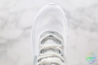 Nike Air Max 270 React White Grey upper