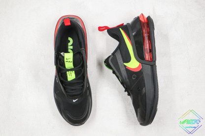 Nike Air Max Up Black Volt Green tongue]