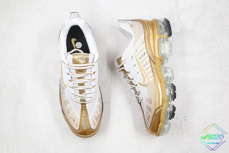 white and gold vapormax 360
