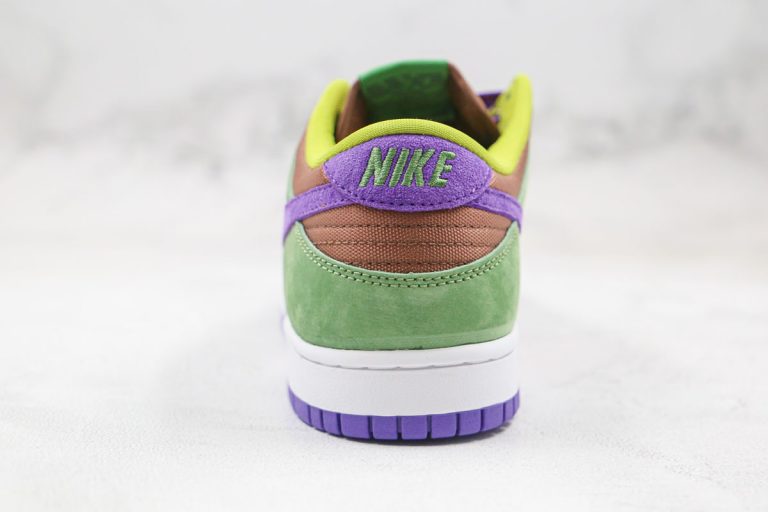 green and purple sb dunks