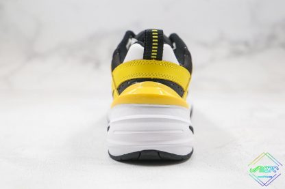 Nike M2K Tekno Yellow Black heel