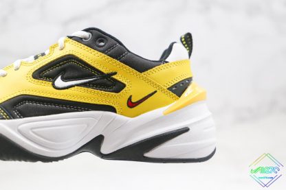 Nike M2K Tekno Yellow Black red small swoosh