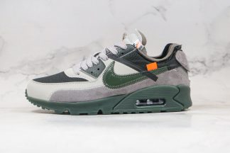 Off -White Air Max 90 OW Grey Army Green