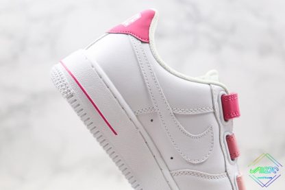 shop WMNS Nike Air Force 1 White Pink Velcro