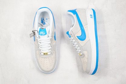 Air Force 1 07 EMB Grey Fog Light Photo Blue tongue