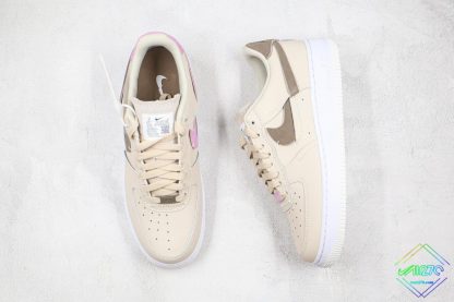 Air Force 1 LXX Light Orewood Brown tongue