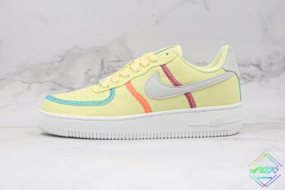 Air Force 1 Low Life Lime Inside Out line