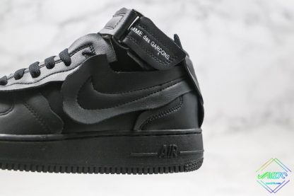 Air Force 1 Mid x Comme des Garons Black special swoosh