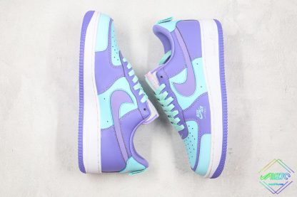 Air Force 1 Premium Teal Violet shoes