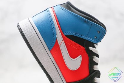 Air Jordan 1 Mid Game Time red blue