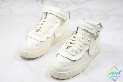 Comme des Garcons x Nike Air Force 1 Mid close look