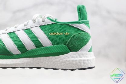 Human Made X adidas Tokio Solar Green detail