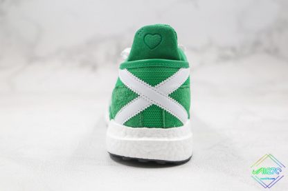 Human Made X adidas Tokio Solar Green heel