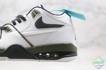 Nike Air Flight 89 White Black Olive midsole