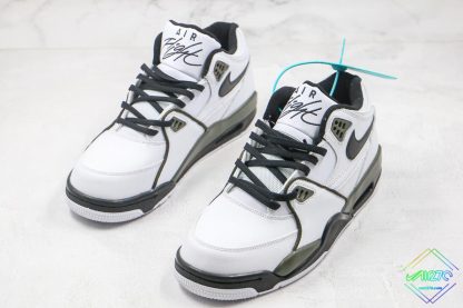 Nike Air Flight 89 White Black Olive shoes