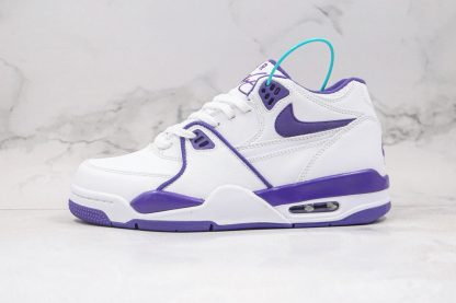 Nike Air Flight 89 White Court Purple