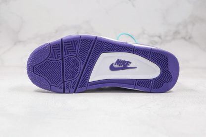 Nike Air Flight 89 White Court Purple bottom