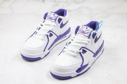 Nike Air Flight 89 White Court Purple for sale