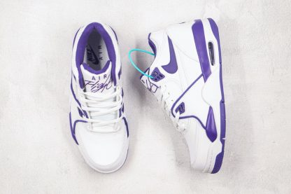 Nike Air Flight 89 White Court Purple inner