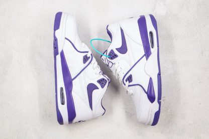 Nike Air Flight 89 White Court Purple lateral