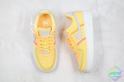 Nike Air Force 1 07 LX Life Lime Melon Tint tongue