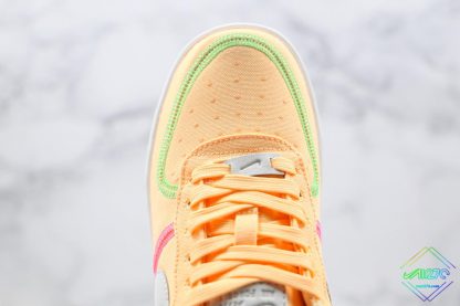 Nike Air Force 1 07 LX Life Lime Melon Tint upper