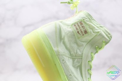 Nike Air Force 1 High Shell Volt detail