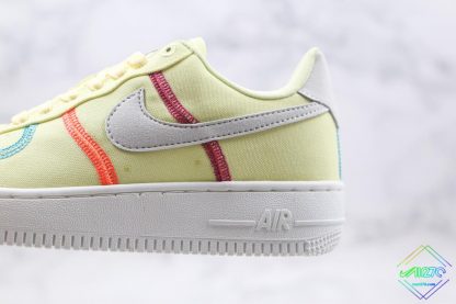 Nike Air Force 1 Low Life Lime grey swoosh