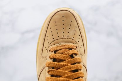 Nike Air Force 1 Low Wheat Mocha upper