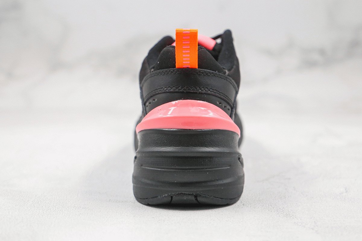 nike tekno black pink