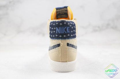 Nike SB Zoom Blazer Mid Sashiko Sesame heel