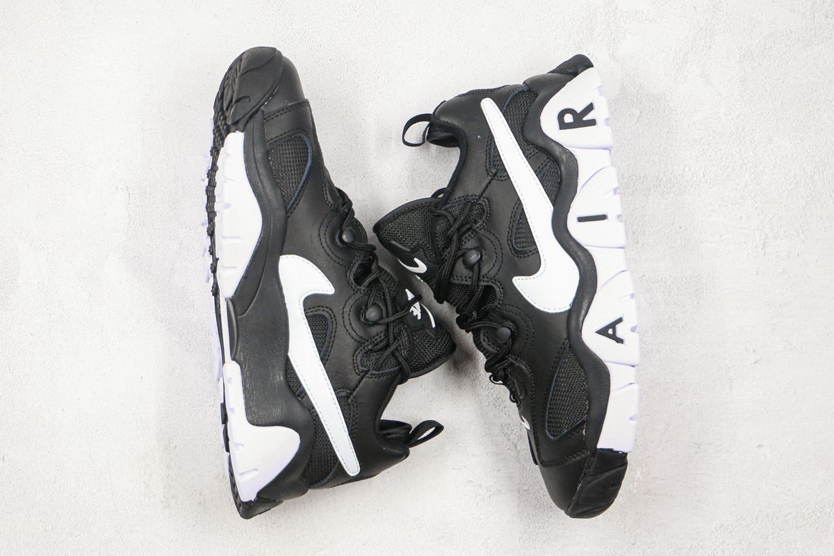 Coming Soon: Nike Air Barrage Mid Black White •