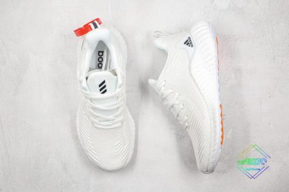 Adidas AlphaBounce Boost Cloud White tongue