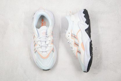 Adidas Ozweego Crystal White tongue