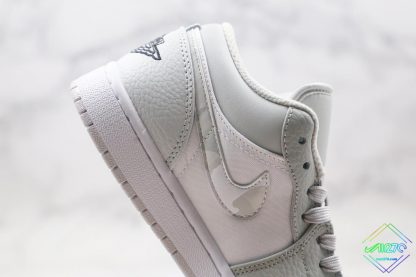 Air Jordan 1 Low White Camo panel