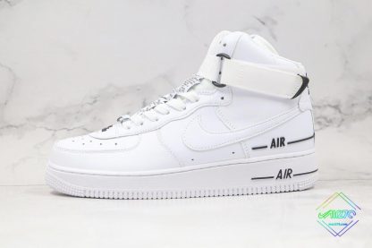 Dual Air White Black Nike Air Force 1 High