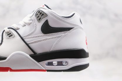 Nike Air Flight 89 White Black Grey Red shoes
