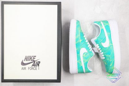 Nike Air Force 1 Green Geometry with box