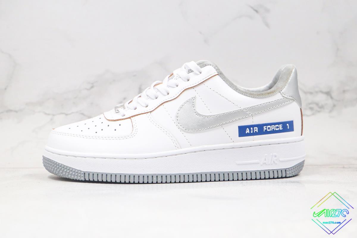 Nike Air Force 1 Label Maker White Silver